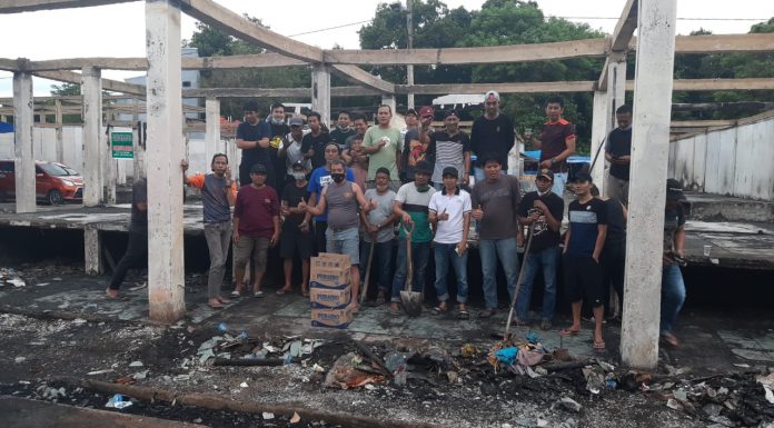Solidaritas PORDI Sinjai Ringankan Beban Korban Kebakaran Pasar Sentral Sinjai