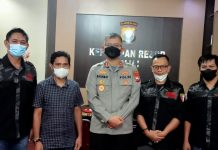 Jelang Pelantikan, KIWAL Garuda Hitam Sinjai Temui Kapolres