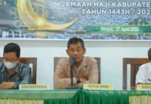 Ketua DPRD Sinjai Jamaluddin Rapat Koordinasi Persiapan Pemberangkatan Calon Jemaah Haji