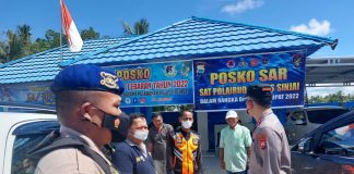 Kapolres Sinjai Pantau Pos Pam Ops Ketupat, Tekankan Personel Memberikan Pelayanan Terbaik kepada Masyarakat