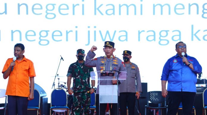 Pekik Perjuangan Buruh dari Kapolri Saat Puncak Peringatan May Day