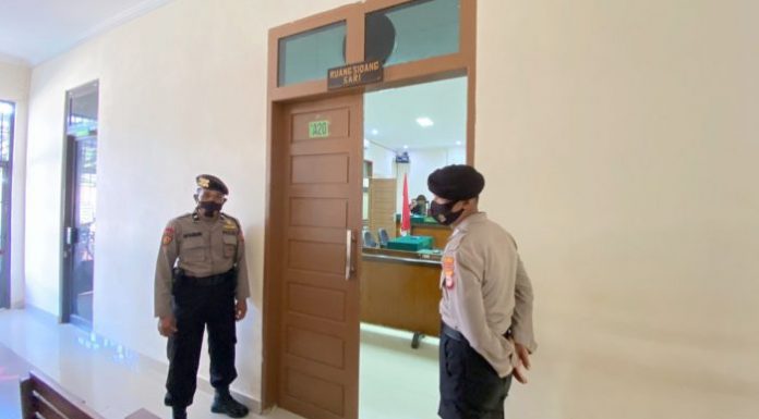 Sidang Lanjutan Kasus Pembunuhan, Polisi Jaga Ketat PN Bulukumba