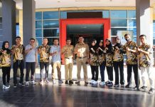 Wabup Bulukumba Lepas Kontingen POPDA di Makassar
