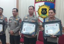 Polres Sinjai Terima Penghargaan Dari Polda Sulsel