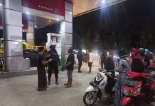 Antisipasi Gangguan Kamtibmas, Kapolres Sinjai Kerahkan Personelnya Lakukan Pemantauan di SPBU