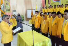 Andi Kartini Ottong Resmi Dilantik Sebagai Ketua Partai Golkar Kabupaten Sinjai