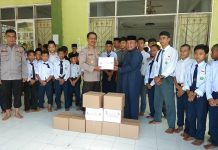 Peduli Sesama dan Pererat Silaturahmi, Kapolres Sinjai Berikan Bantuan Ke Pondok Pesantren