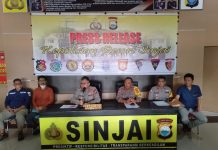 Press Release Akhir Tahun 2022, Polres Sinjai Ungkap Kasus Shabu Sebanyak 113,62 Gram