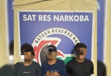 Lagi,,,!!! Sat Resnarkoba Polres Sinjai Amankan 3 Orang Pelaku Penyalahgunaan Sabu
