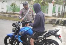 Hari Ke-10 Ops Keselamatan Pallawa 2023, Satlantas Polres Sinjai Berikan Teguran dan Imbau Tertib Berlalu lintas