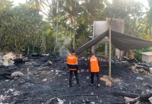 BAZNAS Tanggap Bencana Bulukumba Sambangi Korban Kebakaran di Kajang