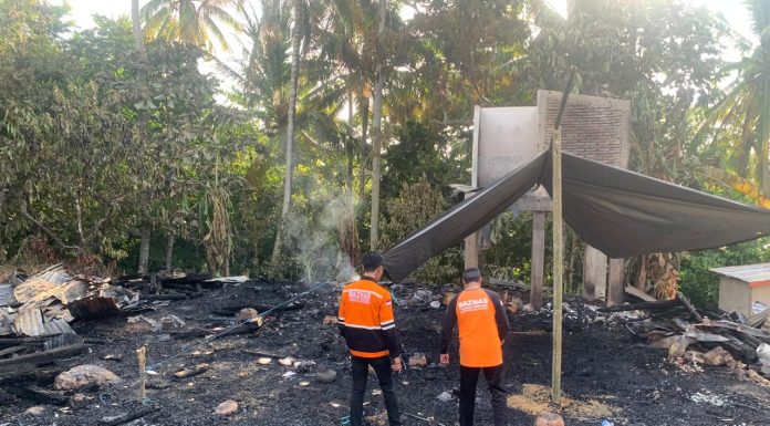 BAZNAS Tanggap Bencana Bulukumba Sambangi Korban Kebakaran di Kajang