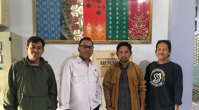 Temui Kepala RRI Nunukan, Pemerhati Kebijakan Publik Akan Bangun Gerakan Literasi