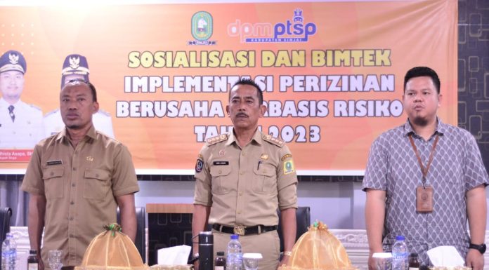 Andi Jefrianto Asapa Buka Kegiatan Bimtek yang Diadakan DPMPTSP Kabupaten Sinjai