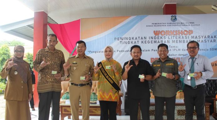 Ketua DPRD Bulukumba Hadiri Kegiatan Workshop Peningkatan Indeks Literasi