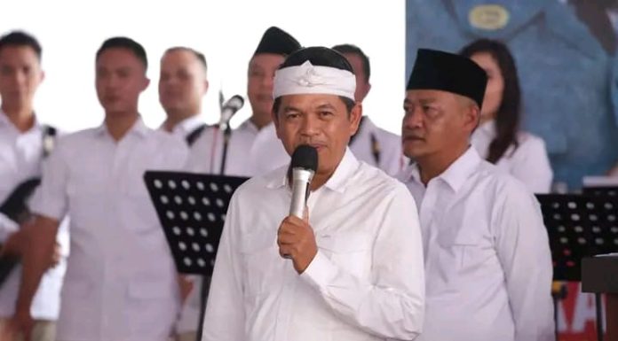 Ribuan Kader Gerindra Bekasi Berkumpul Untuk Menangkan Prabowo