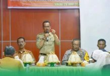 Sekretaris Daerah Sinjai Buka Pelatihan Pelaporan Kejadian Bencana