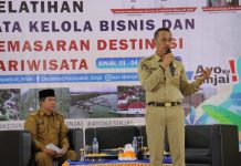 Disparbud Kabupaten Sinjai Gelar Pelatihan Tata Kelola Bisnis Dan Pemasaran Pariwisata