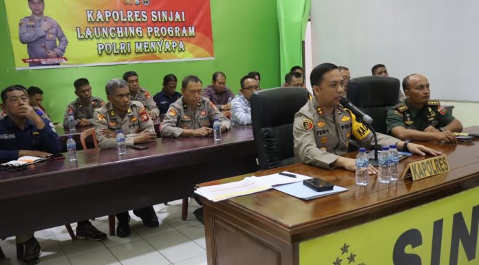 Kapolres Sinjai Launching Program Polri Menyapa, Ini Tujuannya