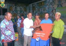 Demi Meningkatan Ekonomi Masyarakatnya, Bupati Bulungan Serahkan Bantuan Mesin Giling Padi untuk Desa Long Beluah