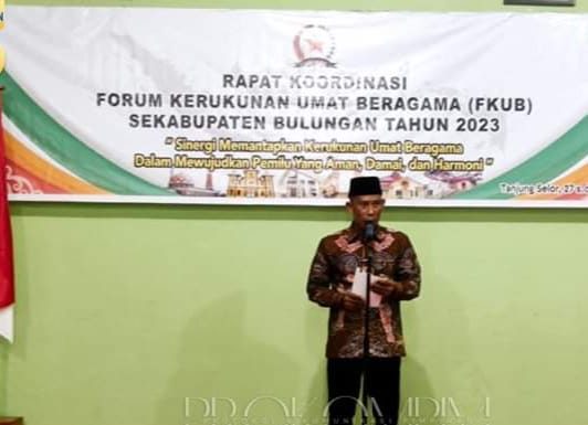 Bupati Bulungan Ikuti Rakor FKUB, Ini Harapannya