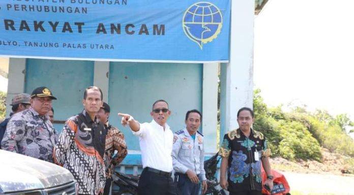 Dermaga Pelabuhan Ferry Ancam Tanjung Palas Utara akan Dibenahi, Begini Kata Bupati Bulungan