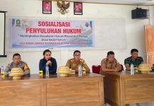 Kanit Tipikor Polres Sinjai Jadi Pemateri Sosialisasi Hukum di Bongki Lengkese