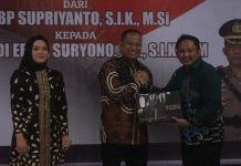 Ketua DPRD Bulukumba Hadiri Acara Lepas Sambut Kapolres