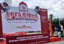 Jelang Pemilu Serentak 2024, Bawaslu Sinjai Gelar Apel Siaga
