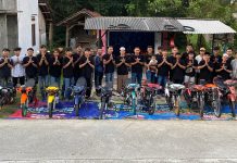 Komunitas motor EMS25 Esong Motor Speed Silaturahmi Dan Bukber Buka Bersama