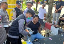 Sejumlah Sopir Angkutan Umum di Periksa Satresnakoba Polres Sinjai