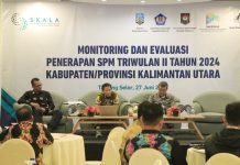 Monev Pelaksanaan Standar Pelayanan Minimal, Pemprov kaltara Harap kabupaten/kota Komitmen Mengawal SPM Hingga Akhir Tahun