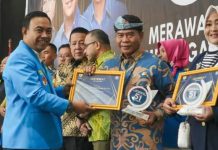 HUT KNPI ke-5, Gubernur kaltara Terima Penghargaan Sebagai Tokoh Peduli Pemuda Indonesia