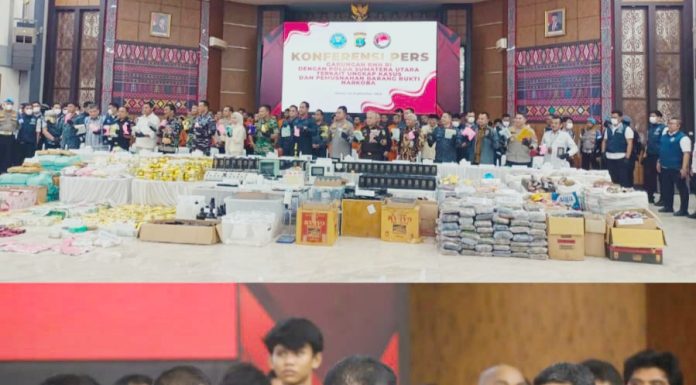 Polda Sumut Ungkap 4.749 Kasus Narkoba Januari-September 2025, Sita 1,4 Ton Sabu, Tertinggi Dalam 23 Tahun