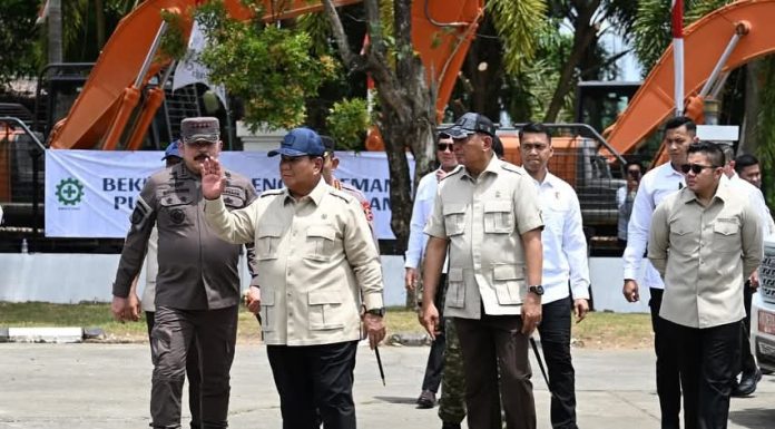Presiden Prabowo Saksikan Penyerahan Aset Barang Rampasan Negara kepada PT Timah Tbk