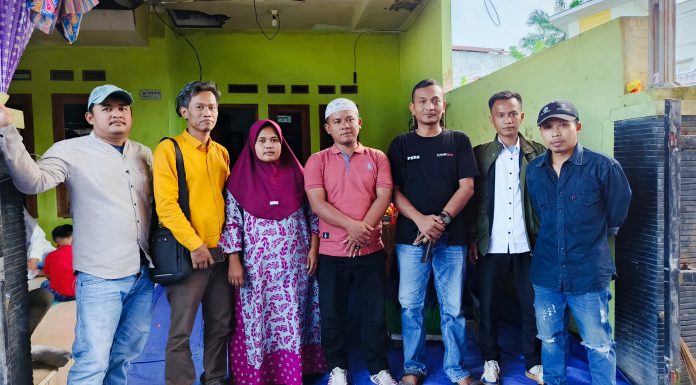 Jaringan Pewarta Indonesia Salurkan Donasi untuk Keluarga Almarhum Dani Saeputra