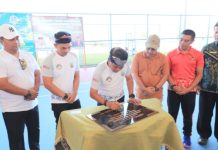 Gubernur Kaltara Resmikan Lapangan Tenis Ahmad Yani, Buka Turnamen Piala Gubernur 2026