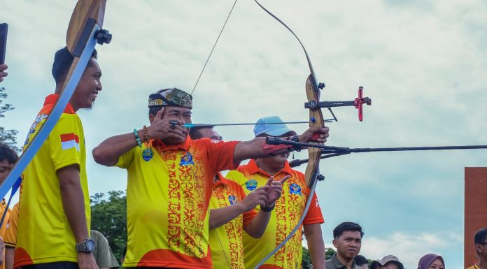 Gubernur Kaltara Buka Kejuaraan Panahan Bulungan Series 2026, Dorong Pengembangan Bakat Atlet Muda