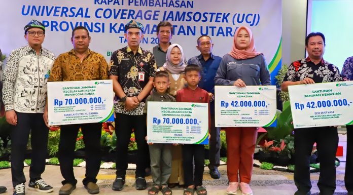 Sekprov Kaltara Minta Percepat Perluasan Perlindungan Jamsostek, Target Universal Coverage 80,07 Persen Tahun 2026