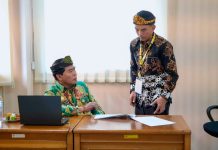 Gubernur Kaltara Hadiri Peresmian Jalan Daerah Inpres 2025, Dukung Pemerataan Pembangunan