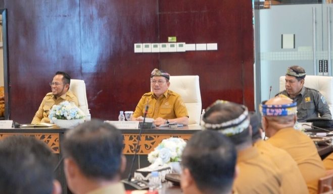 Wagub Kaltara Kunjungi Kaltim, Bahas Sinergi Percepat Pembangunan Jalan Konektivitas Antarprovinsi