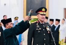 Presiden Prabowo Lantik Suyudi Ario Seto sebagai Kapolri dan Wahyu Hadiningrat sebagai Wakapolri