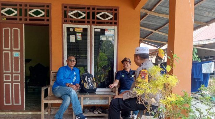 Bhabinkamtibmas Saukang Perkenalkan Tagline Baru “Polisi Bersama Masyarakat”